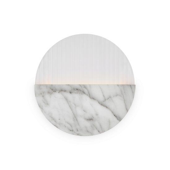 Aplica LED moderna Jupiter marmura abajur alb Ø30cm 13W, Maytoni