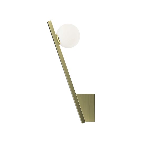 Aplica moderna Kazimir aurie abajur alb L10cm, Maytoni