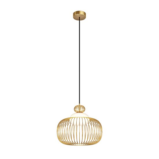 Lustra moderna Levitation alama abajur alb Ø34cm, Maytoni