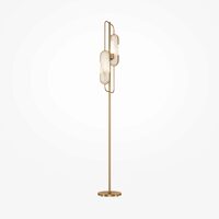Lampadar modern Marmo alama abajur alb Ø23cm, Maytoni