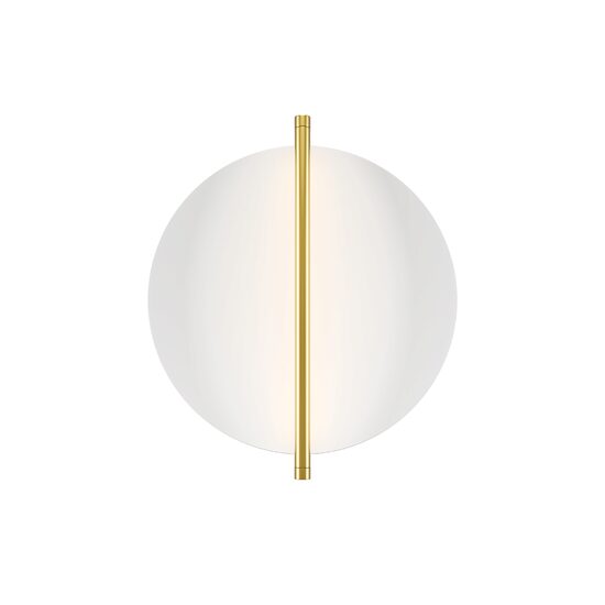 Aplica LED moderna Mira aurie abajur alb L34cm 14W, Maytoni