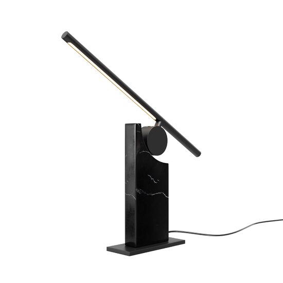 Veioza LED moderna Monumento neagra L6cm 9W, Maytoni
