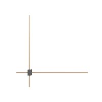 Aplica LED moderna Pars neagra abajur alama L63cm 12W, Maytoni
