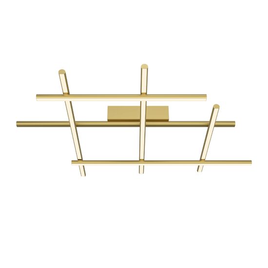 Plafoniera LED moderna Radiance aurie abajur alb L60cm 50W, Maytoni
