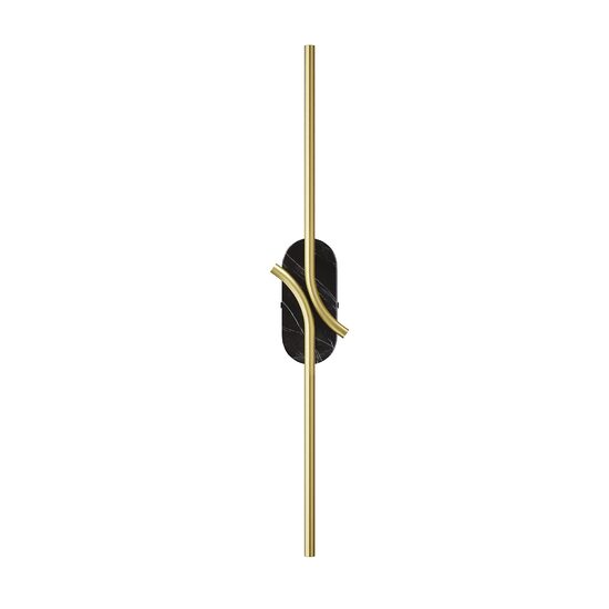 Aplica LED moderna Renaissance neagra abajur alama L9cm 7W, Maytoni