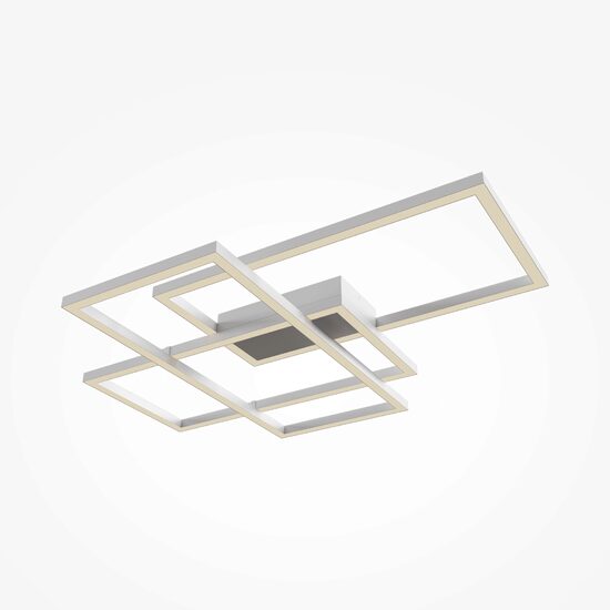 Plafoniera LED moderna Rida alba L78cm 78W, Maytoni
