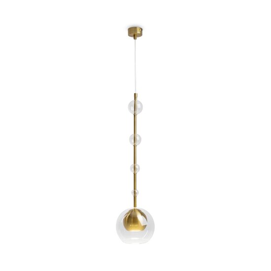 Lustra moderna Ros alama abajur transparent Ø16cm, Maytoni