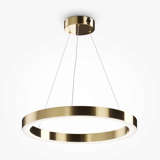 Lustra LED moderna Saturno alama abajur alb Ø60cm 39W, Maytoni