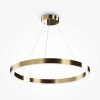 Lustra LED moderna Saturno alama abajur alb Ø80cm 58W, Maytoni