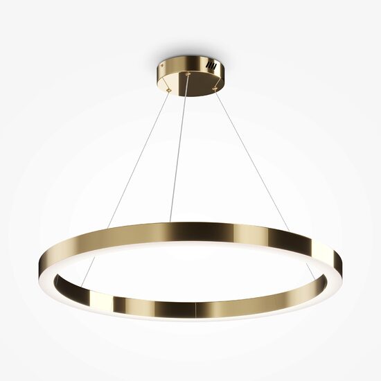 Lustra LED moderna Saturno alama abajur alb Ø80cm 58W, Maytoni