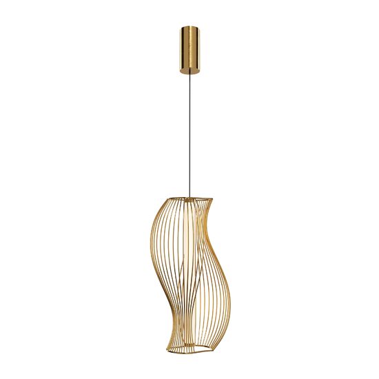Lustra LED moderna Shadows of the past alama abajur alb L21cm 20W, Maytoni