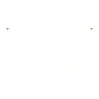 Lustra LED moderna Tau aurie abajur alb 40W, Maytoni