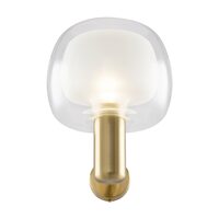 Aplica moderna Vision aurie abajur transparent Ø18cm, Maytoni