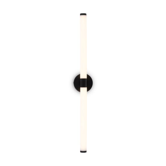 Aplica LED moderna Axis neagra abajur alb 16W, Maytoni
