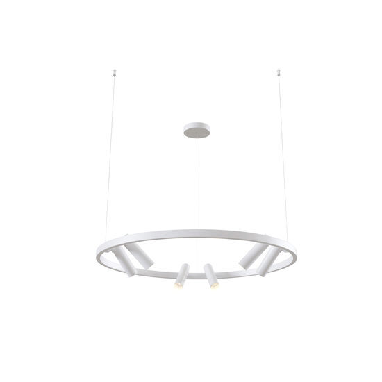 Lustra LED moderna Satellite alba L90cm 42W, Maytoni