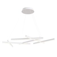 Lustra LED moderna Line alba L66cm 79W, Maytoni