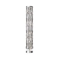 Lampadar cristal transparent modern Puntes cromat Ø20cm, Maytoni