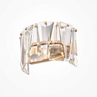 Aplica cristal transparent moderna Puntes aurie L25cm, Maytoni