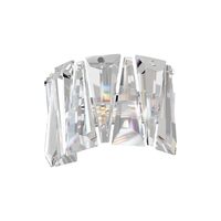 Aplica cristal transparent moderna Puntes cromata L25cm, Maytoni
