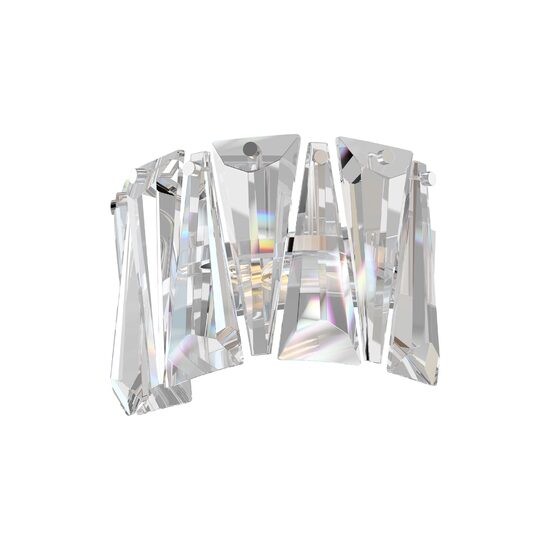 Aplica cristal transparent moderna Puntes cromata L25cm, Maytoni