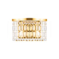 Aplica cristal transparent moderna Dune aurie L31cm, Maytoni