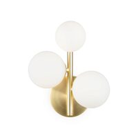 Aplica moderna Dallas aurie abajur alb L20cm, Maytoni