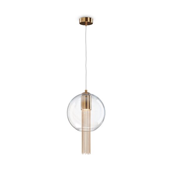 Lustra moderna Flusso alama abajur transparent Ø25cm, Maytoni