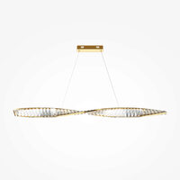 Lustra cristal transparent LED moderna Krone alama L8cm 36W, Maytoni