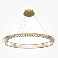 Lustra cristal transparent LED moderna Krone alama Ø80cm 45W, Maytoni