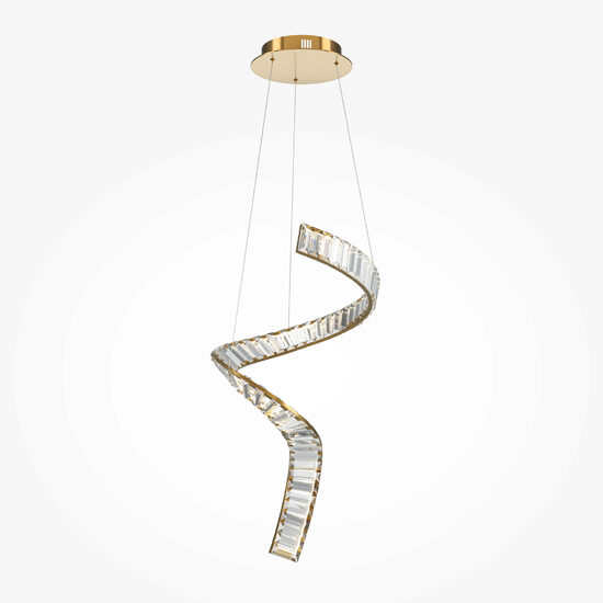 Lustra cristal transparent LED moderna Krone alama Ø45cm 48W, Maytoni