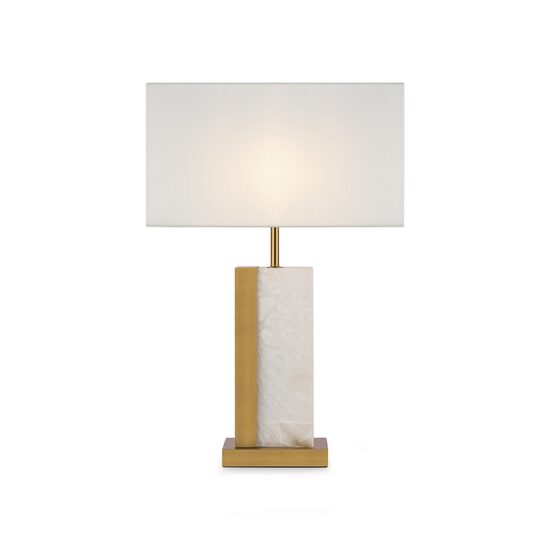 Veioza moderna Bianco alama abajur alb L45cm, Maytoni