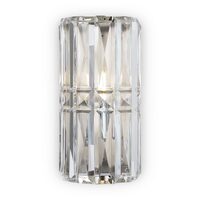 Aplica cristal transparent clasica Facet cromata compacta L13cm, Maytoni