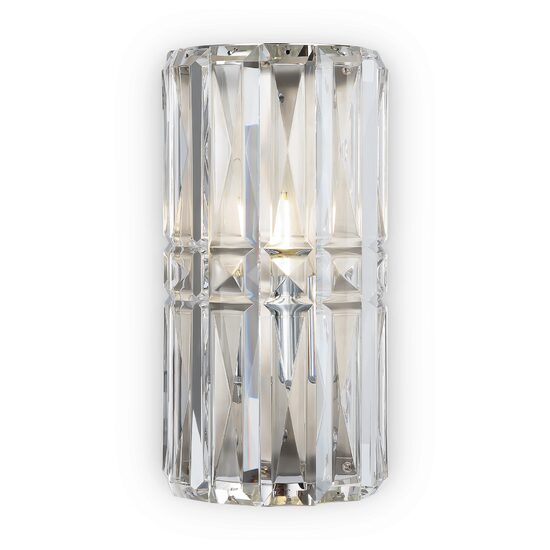 Aplica cristal transparent clasica Facet cromata compacta L13cm, Maytoni