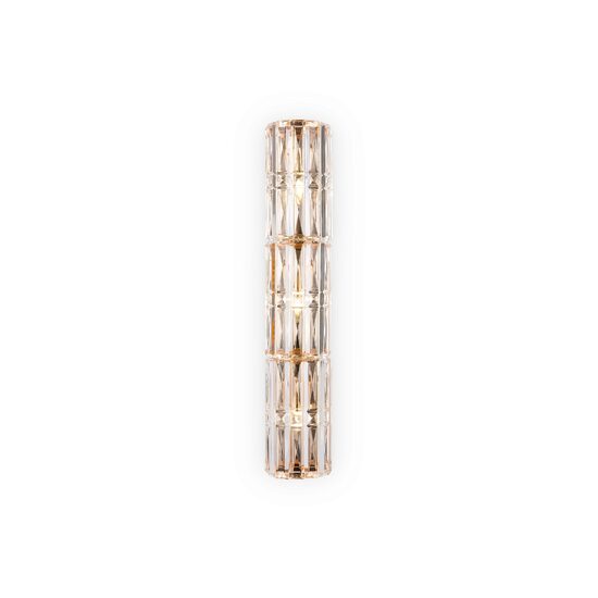 Aplica cristal transparent clasica Facet aurie pe mai multe niveluri L13cm, Maytoni