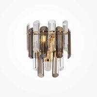 Aplica clasica Flare aurie abajur colorat L22cm, Maytoni