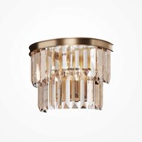 Aplica cristal chihlimbar clasica Revero aurie L16cm, Maytoni