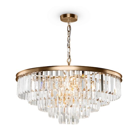 Lustra cristal transparent clasica Revero alama Ø70cm, Maytoni