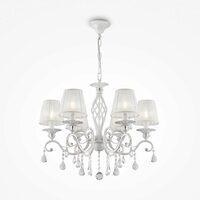 Lustra clasica Grace alba Ø63cm, Maytoni