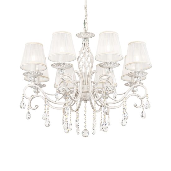 Candelabru clasic Grace alb Ø72cm, Maytoni