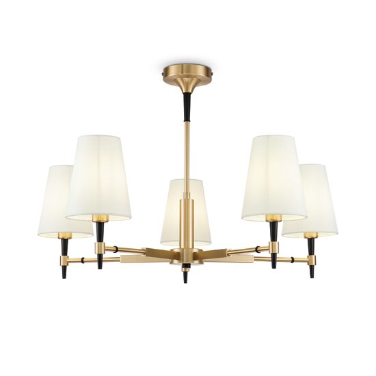 Plafoniera clasica Zaragoza alama abajur alb Ø78cm, Maytoni