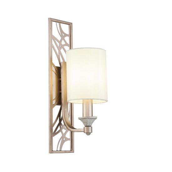 Aplica clasica Vittoria aurie abajur alb L15cm, Maytoni