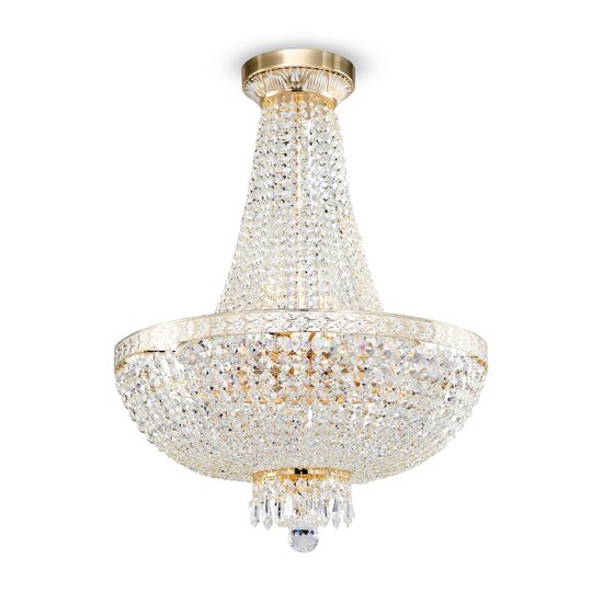 Candelabru cristal clasic Bella auriu Ø50cm, Maytoni