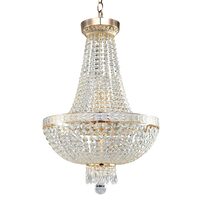 Candelabru cristal clasic Bella auriu Ø40cm, Maytoni