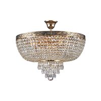 Candelabru cristal clasic Palace auriu antic Ø50cm, Maytoni