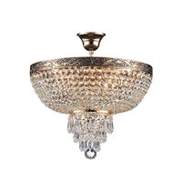 Candelabru cristal clasic Palace auriu Ø40cm, Maytoni