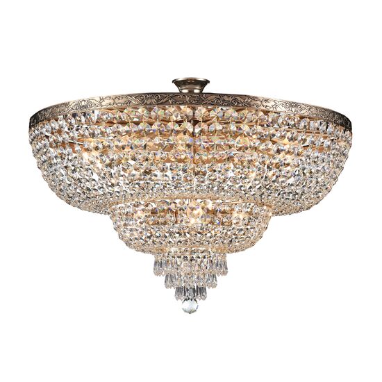 Candelabru cristal clasic Palace auriu Ø80cm, Maytoni