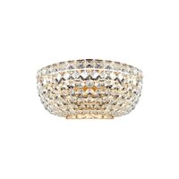 Aplica cristal transparent clasica Basfor aurie L25cm, Maytoni