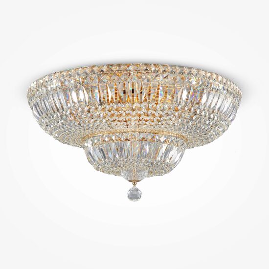 Candelabru cristal clasic Basfor auriu Ø60cm, Maytoni