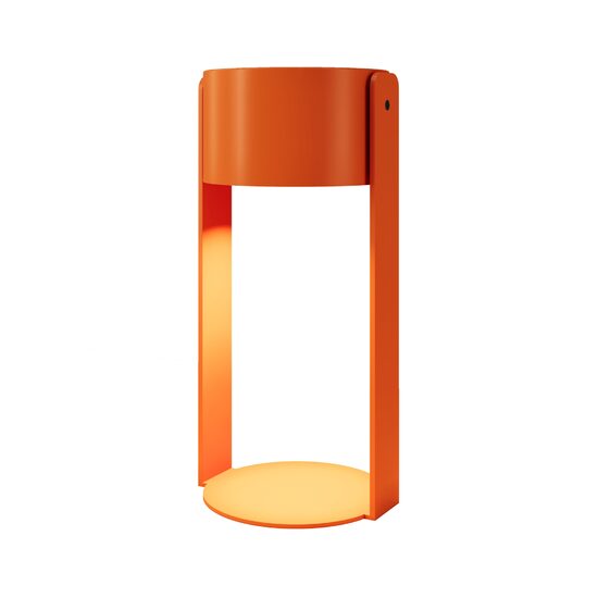 Veioza exterior reincarcabila LED moderna Cavo portocalie Ø11cm 3W, Maytoni