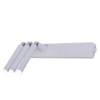 Aplica moderna alba, stil industrial, bidirectionabila, 3xG9/3W, Alha E 9348, Dohar